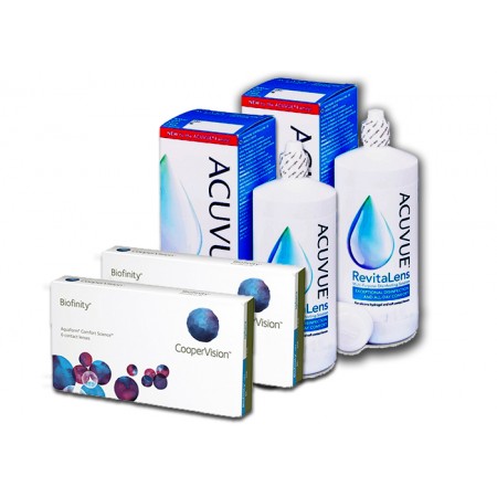  Pack Biofinity Toric RevitaLens